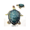 Custom Logo Beach Resin Turtle Figurine Virgin Islands Souvenir St Maarten Turtle Statue