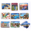 European City Landscape Resin 3D Printing Tourist Souvenir Custom Made Fridge Magnet