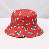 Custom Outdoor Sunshade Fashion Eyes Printing Cap Bucket Hat Evil Eye Hat