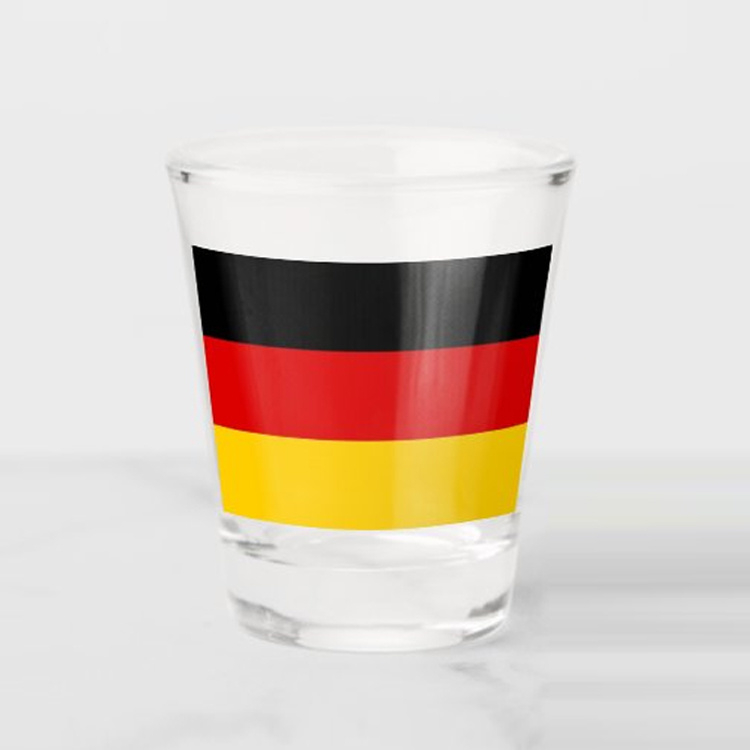 Custom Logo Tourist Souvenirs Deutschland Berlin Munich Germany Shot Glasses