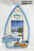 Custom Beach Home Decoration Souvenir Seagull Resin Photo Frame