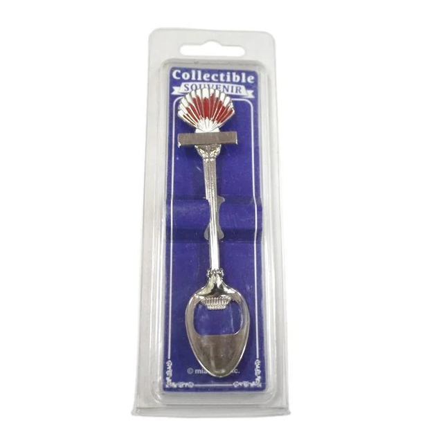 Tourist Gift OEM Logo Engraved Decorative Metal Spoon Custom Souvenir Spoon