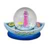 Custom Resin Beach Nautical Souvenir Boat Snow Globe