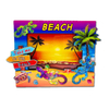 Wholesale Hawaii Caribbean Beach Tourist Souvenirs Customized Picture Frame Personalized Luxury Large Photo Frame