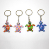 Wholesale New Design Beach Sea Turtle Key Chain Resin Turtle Souvenir Keychain