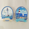 Wholesale Custom Resin Printing Lighthouse Sea Boat Nautical Theme Souvenir Seagull Fridge Magnet