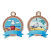 Wholesale Custom Resin Printing Lighthouse Sea Boat Nautical Theme Souvenir Seagull Fridge Magnet