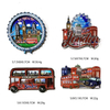 Custom Country City Fridge Magnet Tourist Souvenir London Wooden Magnet