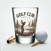 Custom Logo Printing Golf Ball Club Souvenir Gift Golf Ball Shot Glass