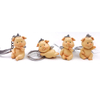 Custom Cute Resin Animal Souvenir Pig Monkey Keychain