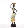 Home Decoration African Woman Statue Resin African Woman Figurine