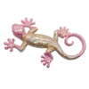 Polyresin Gecko Hanging Sculptures for Wall Decor Resin Wall Lizard Figurines European Style Home Accessories