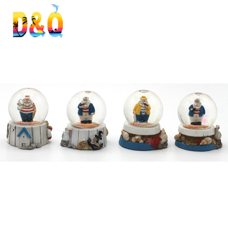 Nautical Craft Custom Souvenir Resin Captain Figurine and Sailor for Home Table Decoration