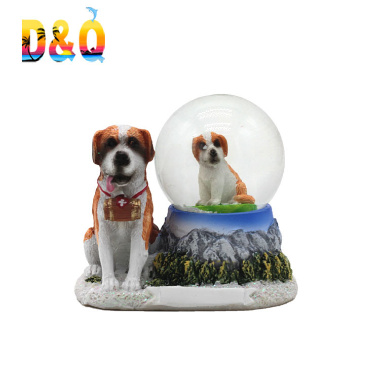 Custom Resin Craft Snow Mountain Gift Slovenia Austria Switzerland Souvenir Snow Globe