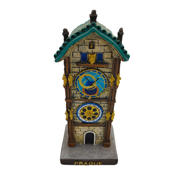 Custom Resin Castle Sculpture Cyprus Souvenir Building Model