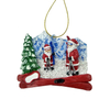 Christmas Craft Resin Santa Claus Ornament Christmas Tree Hanging