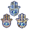 Custom Printing Fatimas Hand Souvenir Evil Eye Fridge Magnet Ceramic Ref Magnet