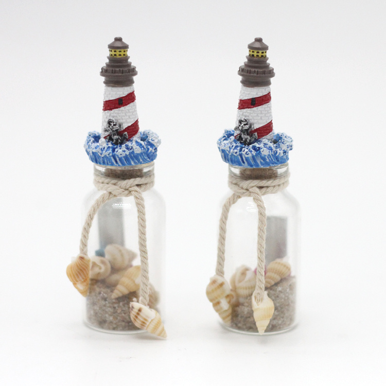 Beach Souvenir Resin Drifting Bottle Sand Art Bottles