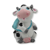 Custom Cartoon Resin Craft Baby Cow Statue Baby Birth Souvenirs