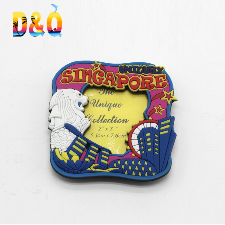 Tourist Souvenir Soft PVC Fridge Magnet Custom PVC Refrigerator Magnet