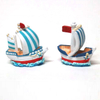 Antique Nautical Souvenir Mini Resin Ship Model for Home Decoration