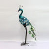 Outdoor Garden Decor Metal Peacock Garden Statue and Sculpture