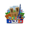 Custom Resin 3D Printed Country City France Paris Souvenir Fridge Magnet