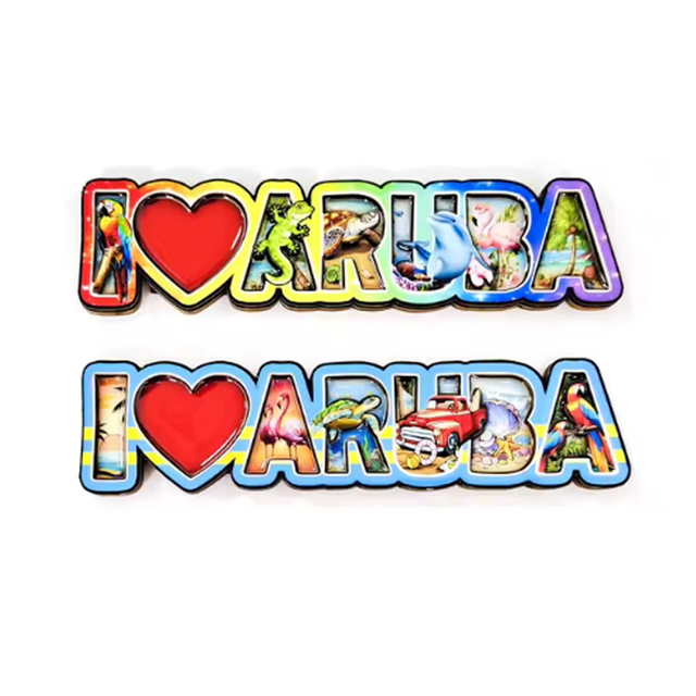 Factory Custom Logo Decorative Refrigerator Magnet MDF Wooden Creative Cartoon Student Ruler Fridge Magnet