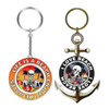 Custom Logo Alloy Metal Key Chain Caribbean Bahamas Nautical Pirate Souvenir Pirate Theme Keychain