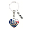 Customized Logo Metal Key Chain Charm Texas Cowboy Dallas Souvenir Keychain