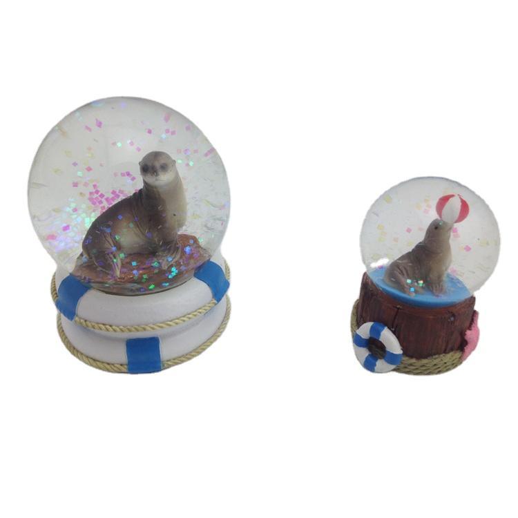 Custom Animal Resin Zoo Aquarium Souvenir Gift Sea Lion Statue