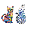 Resin Animal Cat Magnet Mykonos Tashirojima Turkey Souvenir Cat Fridge Magnet