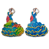 Resin Spain Dancing Girl Design Barcelona Valencia Souvenir Fridge Magnet