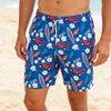 Wholesale Tourist Souvenir Tropical Hawaii Beach Shorts Custom Summer Men's Beach Shorts