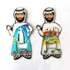 Custom Shape Metal Epoxy Tourist Souvenir UAE Dubai Fridge Magnet with Bottle Opener