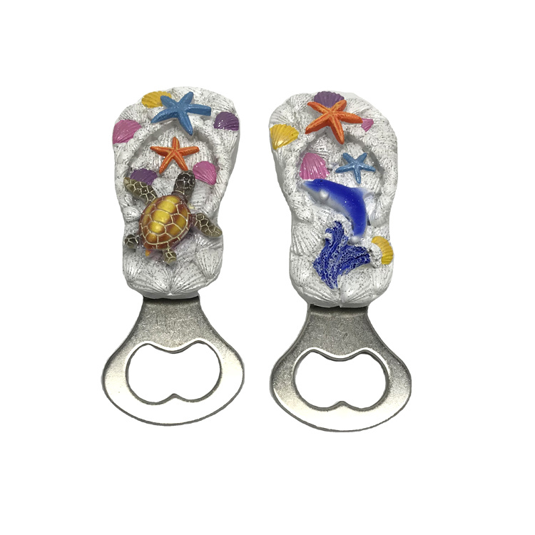 Wholesale Beach Tourism Gift Resin Sea Turtle Souvenir Bottle Opener