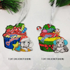 Custom Shape Christmas Holiday Decorations Acrylic Christmas Ornament