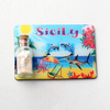 Customized Beach Tourist Gift Italy Florence Sicily Souvenir Fridge Magnet