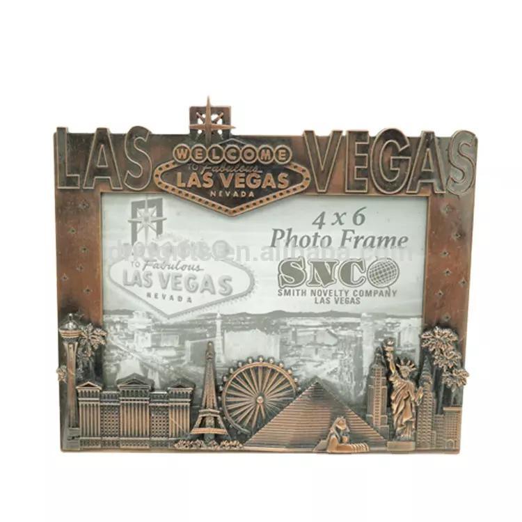 Factory Custom Home Decorative Country City Tourist Gift 3D Souvenir Metal Plate