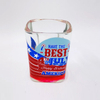 Customized Logo American Travel Souvenirs Square Shot Glass