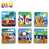 Wholesale Tourist Souvenir 3D Soft PVC Refrigerator Magnet Custom