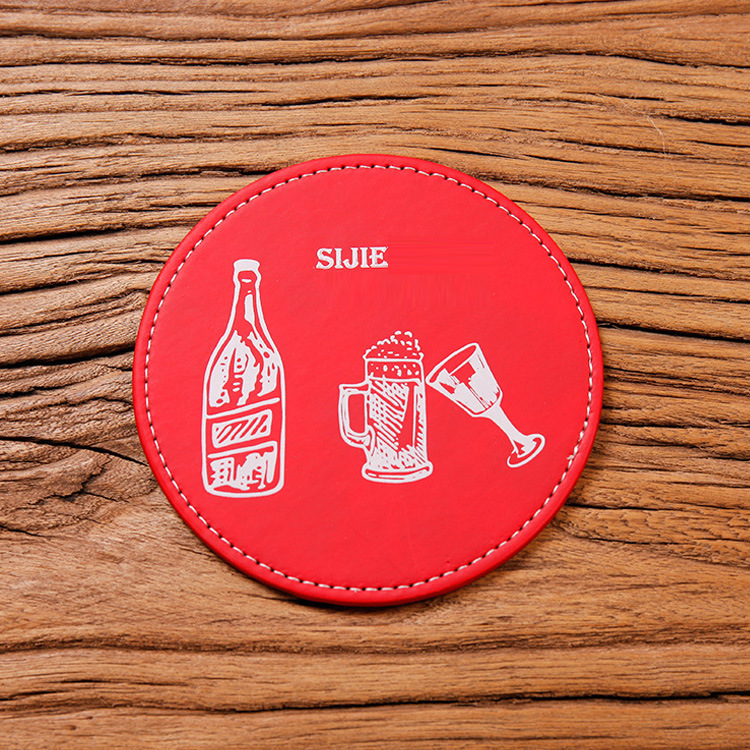 Custom Logo Sublimation Soft Rubber Coaster for Promotion Gift