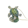 Custom Beach Souvenir Resin Polyresin Personalised Sea Turtle Christmas Ornaments