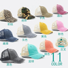 Wholesale Cross Ponytail Baseball Cap Women′s Spring Summer Sunscreen Washed Hole Mesh Hat