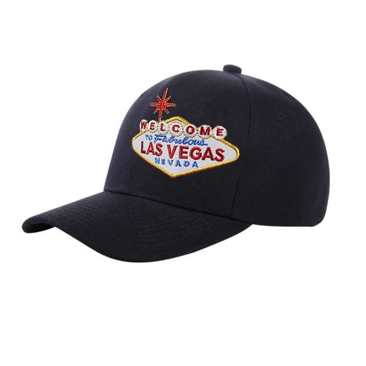 Wholesale Las Vegas Hat Custom Embroidery Logo Souvenir Las Vegas Baseball Cap