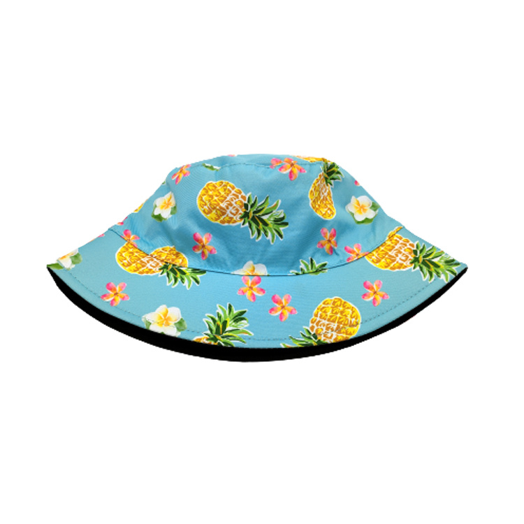 Wholesale Cute Fruit Pink Strawberry Pineapple Banana Bucket Hat