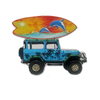 Custom Resin Printing Travel Gift Fridge Magnet Beach Souvenir Surfboard Fridge Magnet