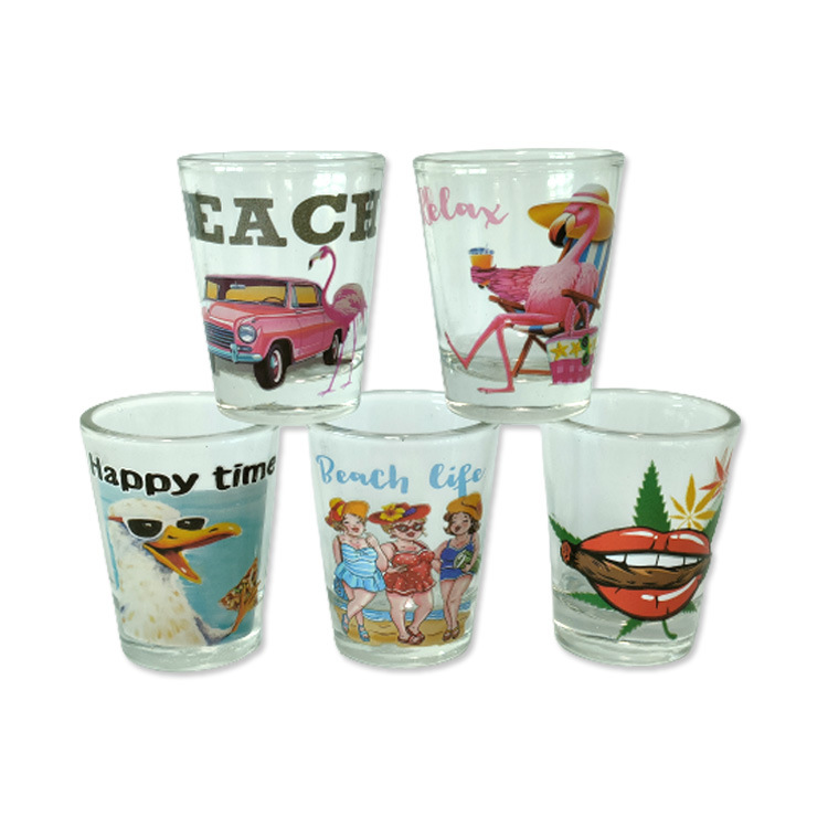 Custom Logo Decorative Japanese Souvenir Shot Glasses