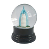 Custom Logo Blank Resin 3D Eiffel Tower Paris France Souvenir Large Snow Globe