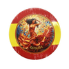 Wholesale Custom Espana Spain Souvenir Mosaic Coaster Ceramic Coffee Table Cork Coaster Set